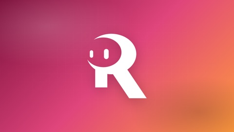 White mark on pink orange