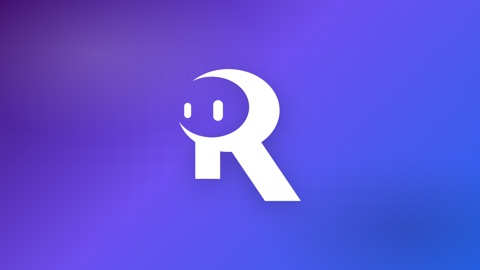 White mark on violet blue